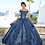 Thumbnail: Crystal Beaded Sequin Embroidered Quinceañera Dress 89364